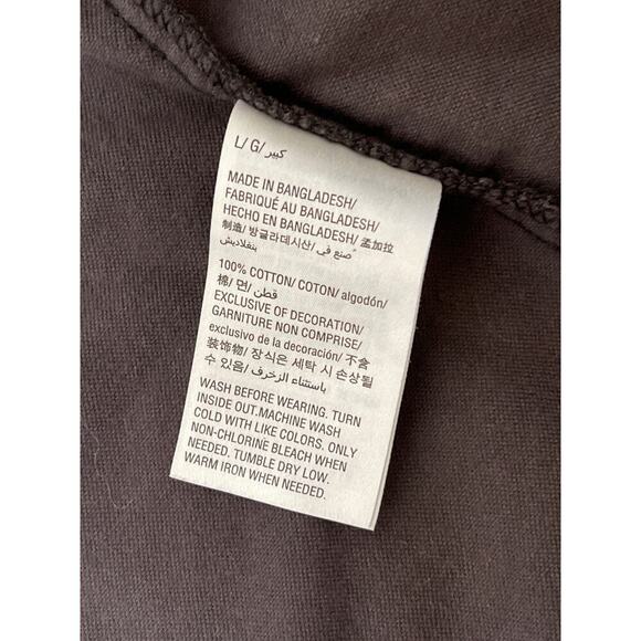 Style&Co Women's Velvet Embroidered Floral On Sleeves 100% Cotton Jacket Gray L - Picture 7 of 10